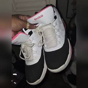 Women's Black and White Sneakers
